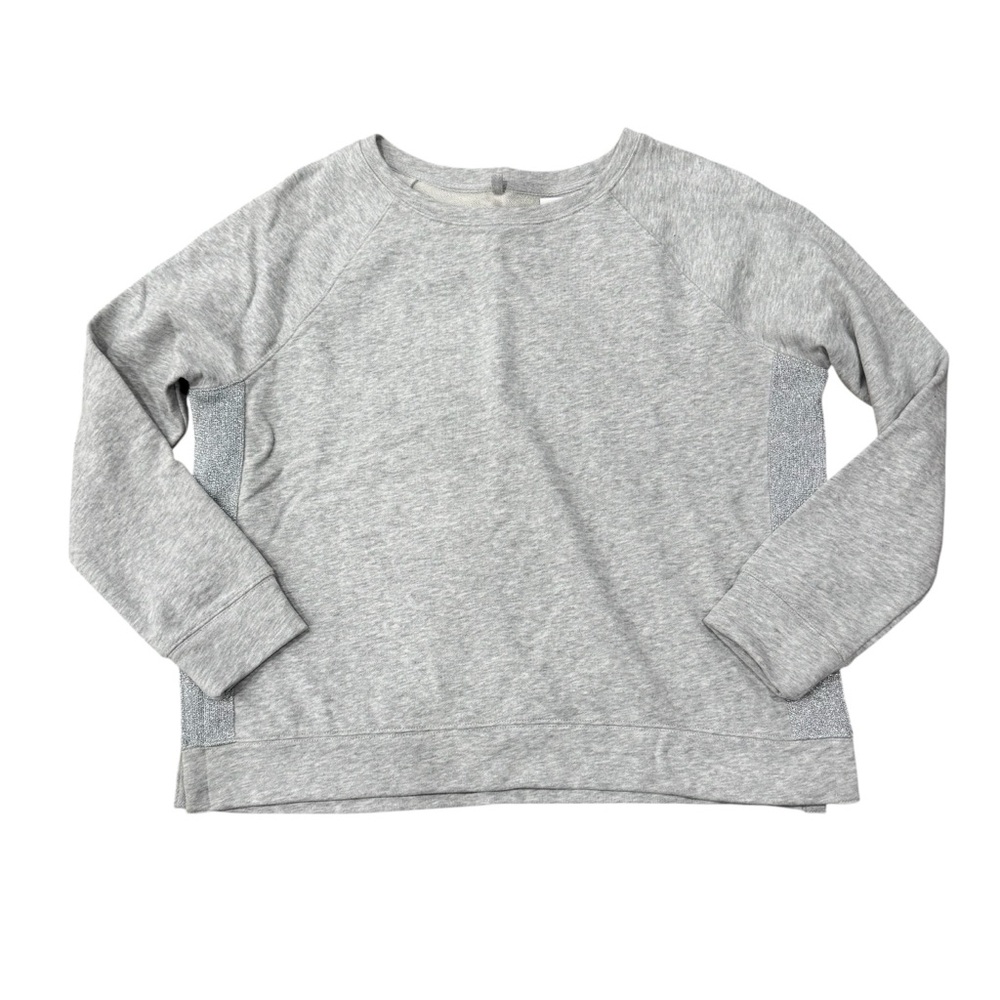 Lou & Grey Gray Long Sleeve Sweatshirt Size L‎